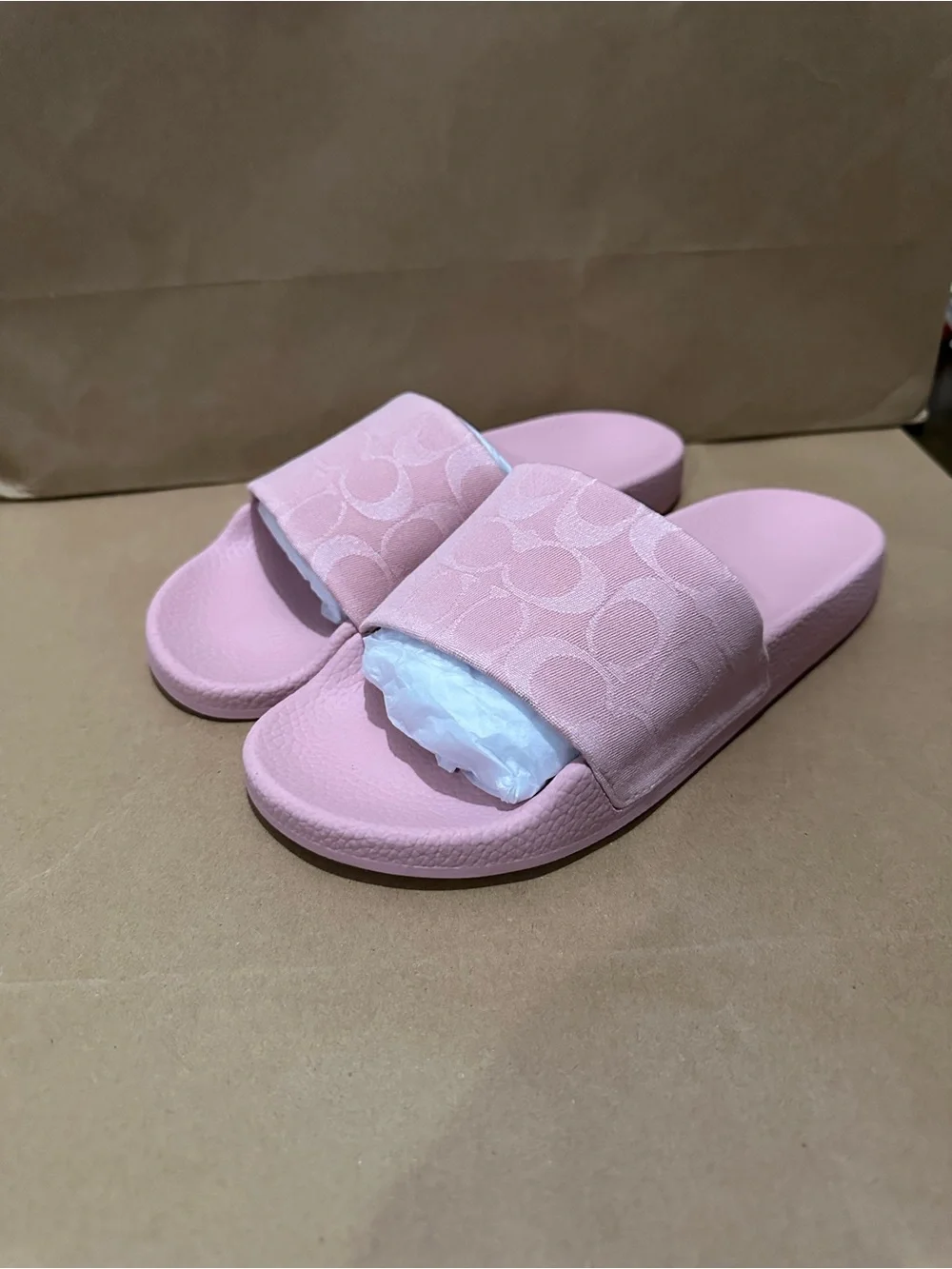 🌸🌸 Coach Udele Sport Slide In Signature Denim